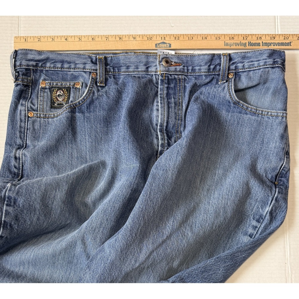 CINCH Black Label - Men's Jeans - Relaxed Straight Blue Denim MB90633002- 38x34 - Picture 6 of 8